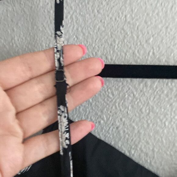 Joie- women’s Chatham silk cotton Black and white boho top- Size medium - Picture 8 of 10